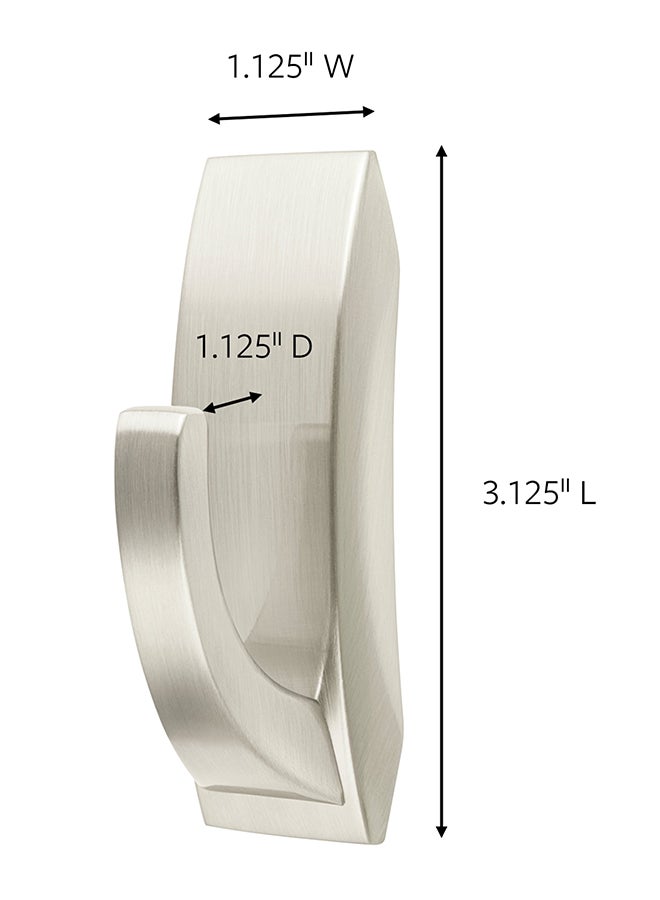 Command MR02-BN Modern Reflections Metal Hook White M  - Image 4