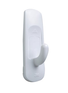 3M Command 17001ES Utility Medium Holds 1.36 Kg Each Hook Set 2xHooks And 4xStrips/Pack White  - Image 2