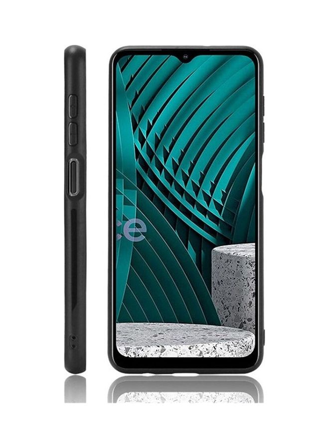 Covernex - Protective Case Cover For Samsung Galaxy M32 4G Brown Hat Girl & Effiel Tower - Image 1