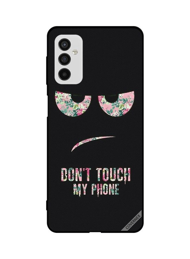 Covernex Protective Case Cover For Samsung Galaxy M52 5G Don't Touch My Phone Floral - Image 1