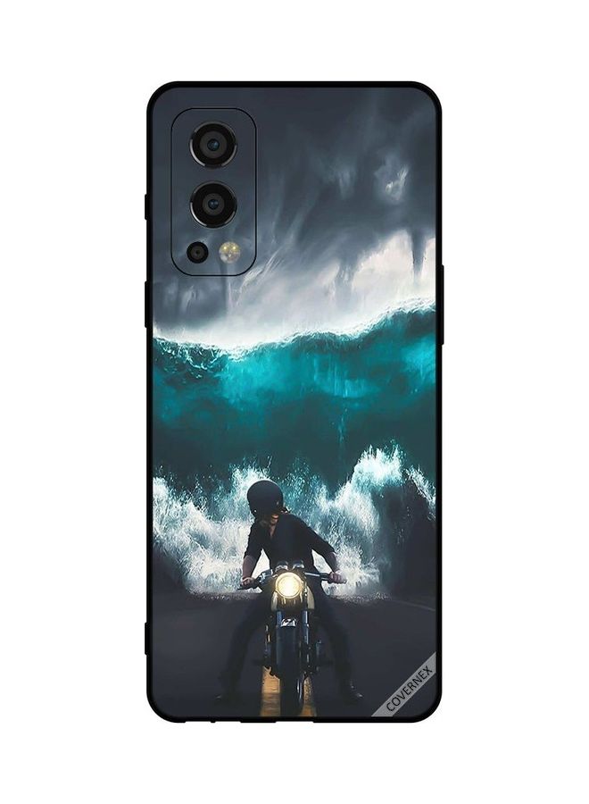 Covernex OnePlus Nord 2 5G Protective Case Cover Printed Featuring Looking Back To Speed Of Water DESIGN_0174 - Image 1