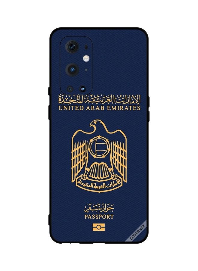Covernex OnePlus 9 Pro Protective Case Cover Printed Featuring Uae Passport 2 DESIGN_0276 - Image 1