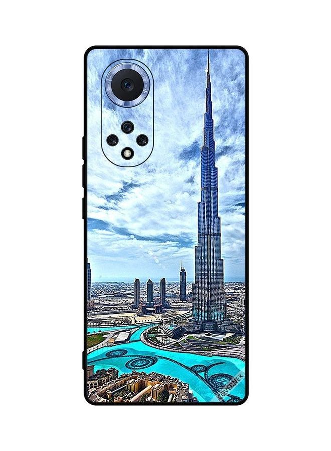 Covernex - Protective Case Cover For Huawei Nova 9 Pro Burj Khalifa Touching Clouds Multicolour - Image 1