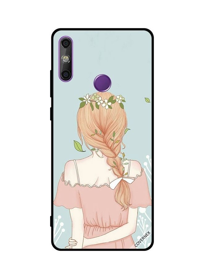 Covernex Protective Case Cover For Huawei Enjoy 20E Standing Girl Looking Cute Multicolour - Image 1
