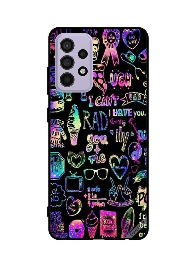 Covernex Protective Case Cover For Samsung Galaxy A52s 5G Lifestyle Art Multicolour  - Image 1