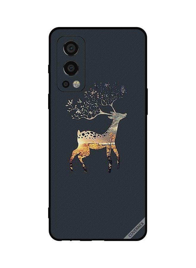 Covernex Protective Case Cover For OnePlus Nord 2 5G Deer Multicolour - Image 1