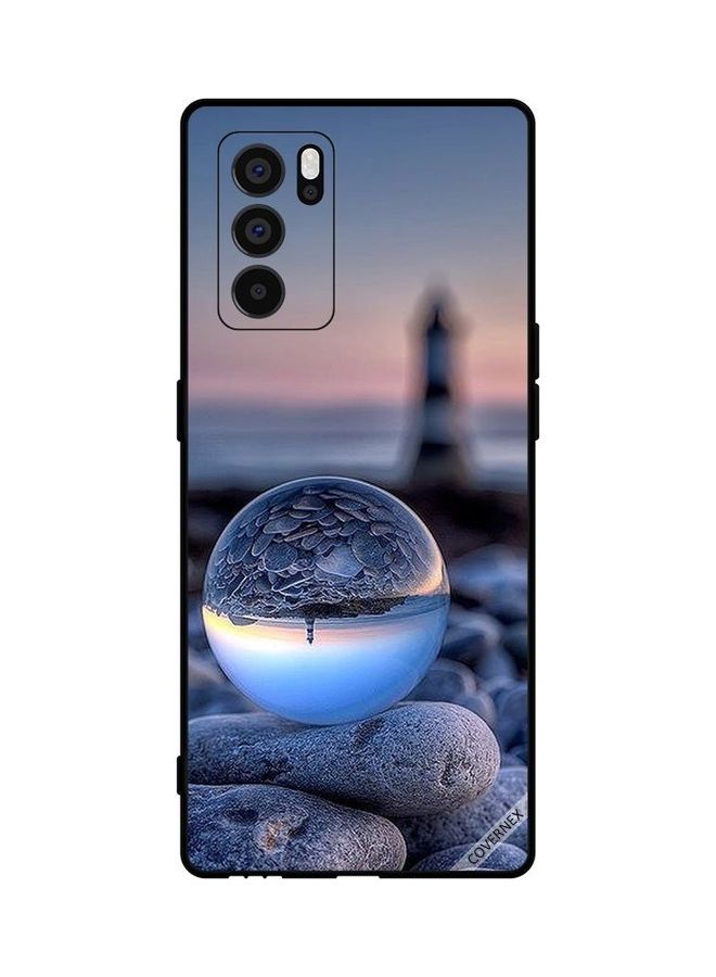 Covernex Protective Case Cover For Oppo Reno6 Pro 5G Awesome Photography Of Nature In Round Glass Multicolour  - Image 1
