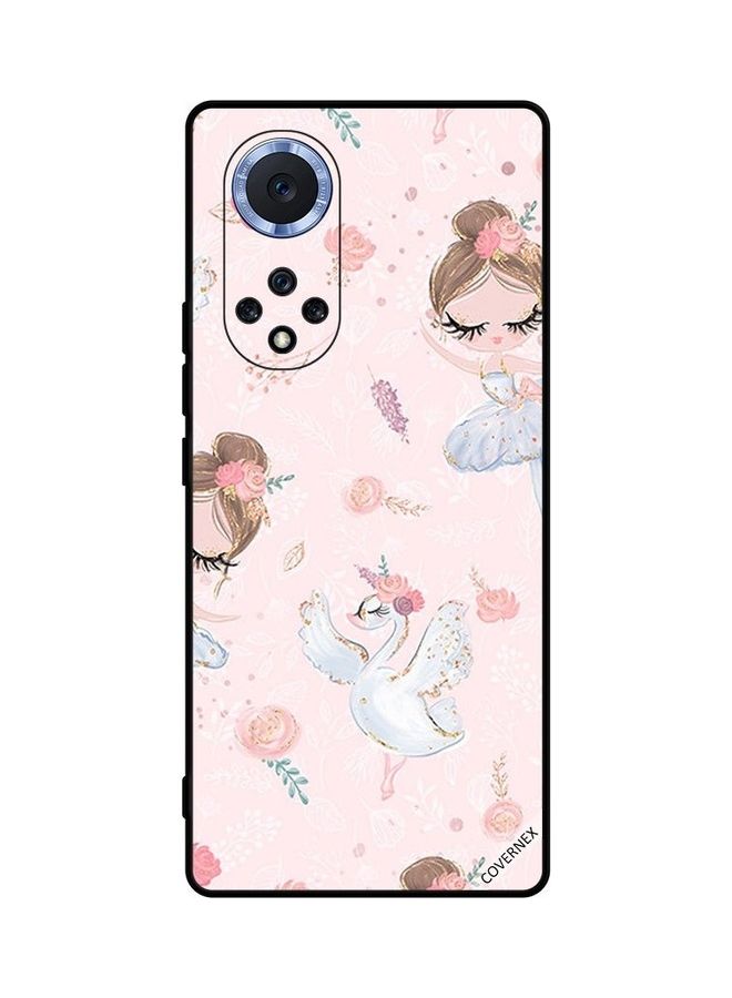 Covernex Huawei Nova 9 Protective Case Cover Printed Featuring Doly Girl And Flowers DESIGN_0086 - Image 1