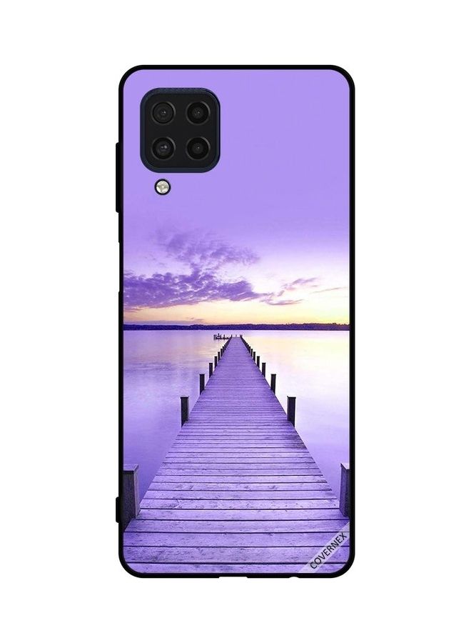 Covernex Protective Case Cover For Samsung Galaxy F22 4G Pathway To Sea - Image 1