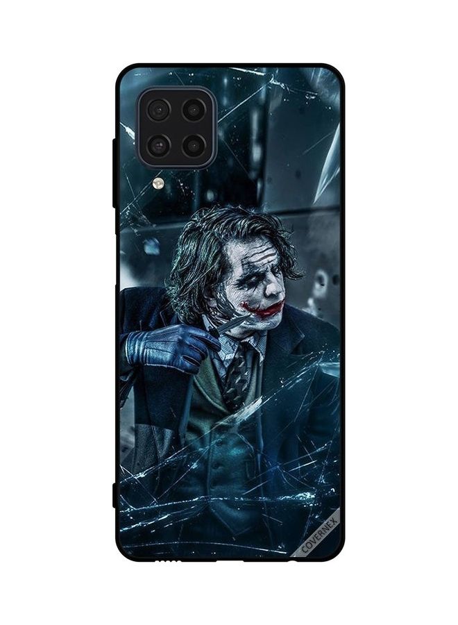 Covernex Protective Case Cover For Samsung Galaxy M22 4G He Is So Serious Behind Cracked Glass - Image 1