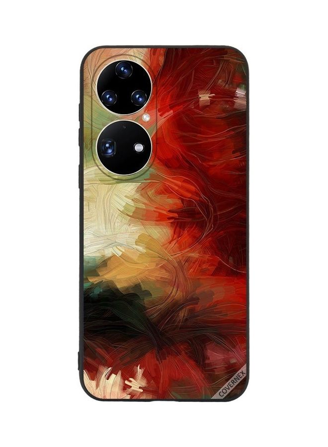 Covernex Protective Case Cover for Huawei P50 Art Work Background Multicolour - Image 1
