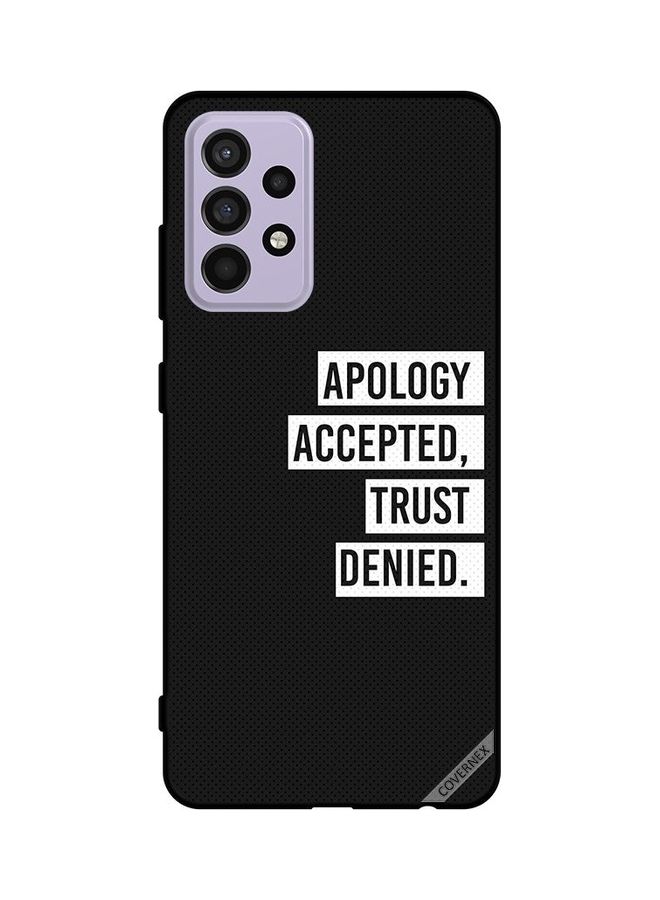 كوفرنيكس غطاء حماية لهاتف سامسونج جالاكسي A52s 5G أسود/ أبيض - Image 1