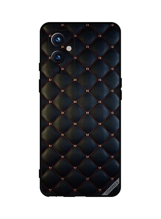 Covernex Protective Case Cover For OnePlus 9 Stappers On Black Cloth Pattern - Image 1