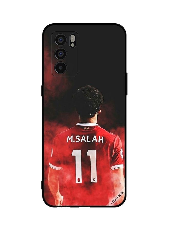 كوفرنيكس غطاء حماية لهاتف أوبو رينو 6 5G بتصميم نجمة مصرية ملونة متعدد الألوان - Image 1