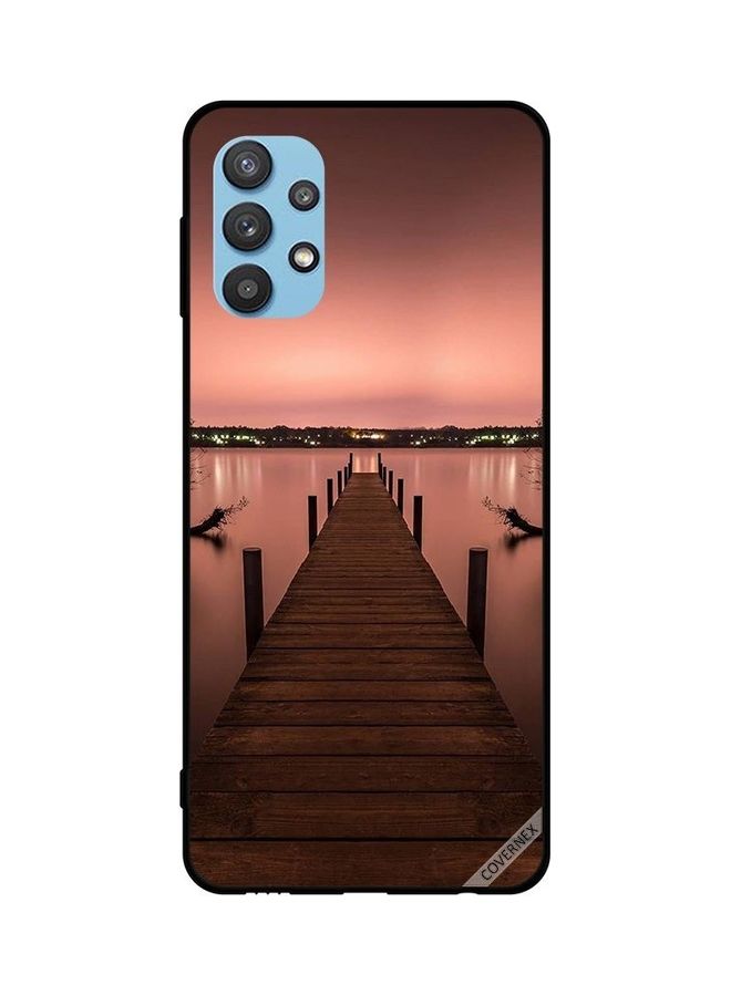 Covernex Samsung Galaxy M32 5G Protective Case Cover Printed Featuring Pathway To Sea Evening DESIGN_0214 - Image 1