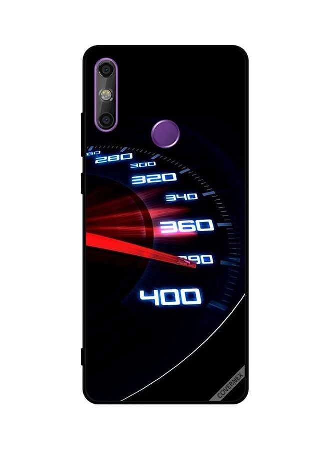كوفرنيكس غطاء لاصق واق لهاتف هواوي إنجوي 20E بطبعة سبيد ميتر 390 بلس متعدد الألوان - Image 1