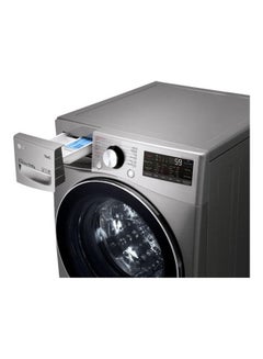 إل جي غسالة تحميل أمامي 8 كجم مع نشافة WS1508XMT فضي  - Image 5