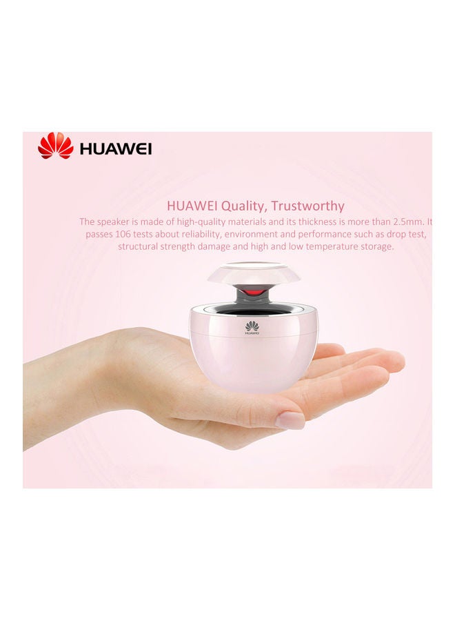 هواوي - Swan Shaped Mini Wireless Bluetooth Speaker White - Image 1