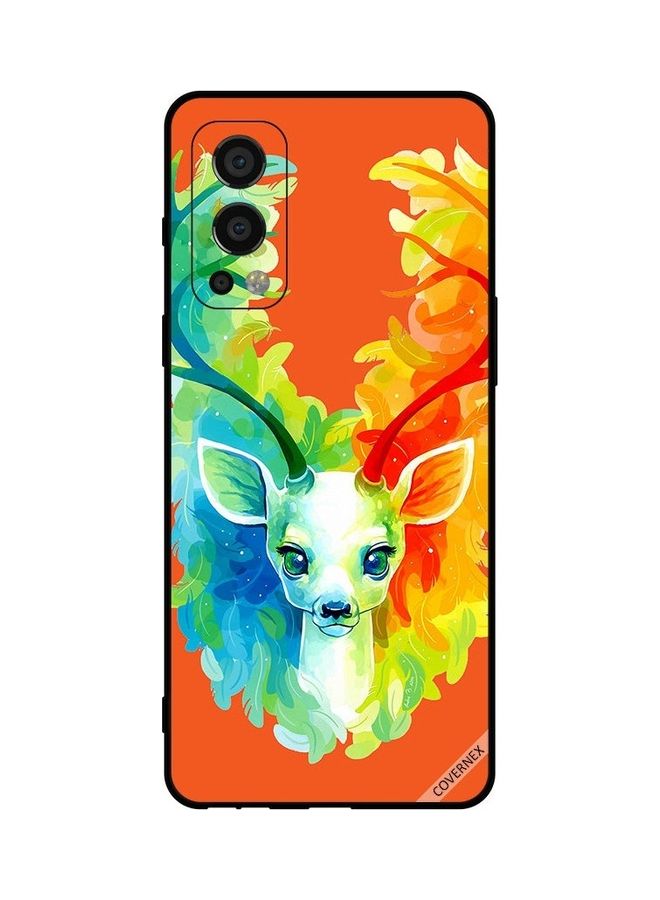 Covernex Protective Case Cover For OnePlus Nord 2 5G Colourful Deer - Image 1