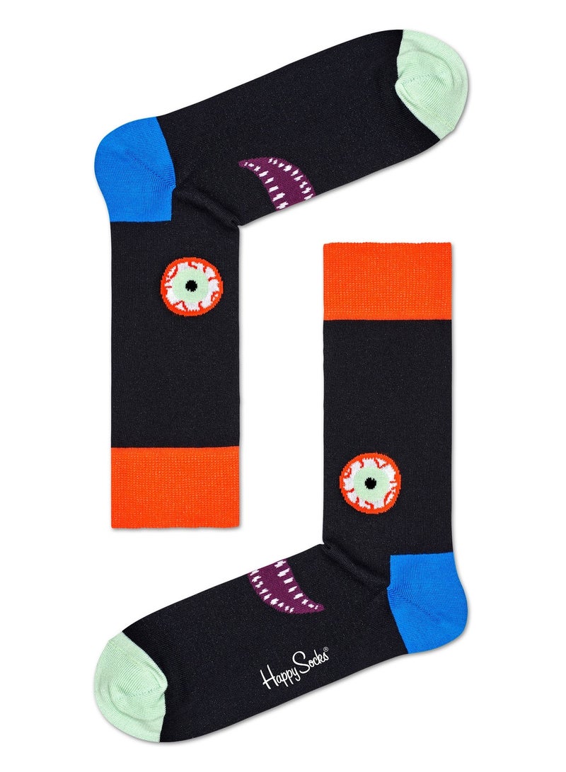 Happy Socks Scary Face Socks Multicolour - Image 1