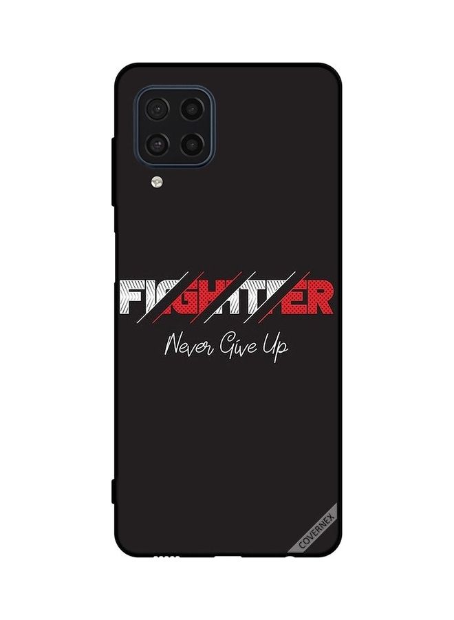 Covernex Protective Case Cover For Samsung Galaxy M22 4G Fighter Never Give Up - Image 1