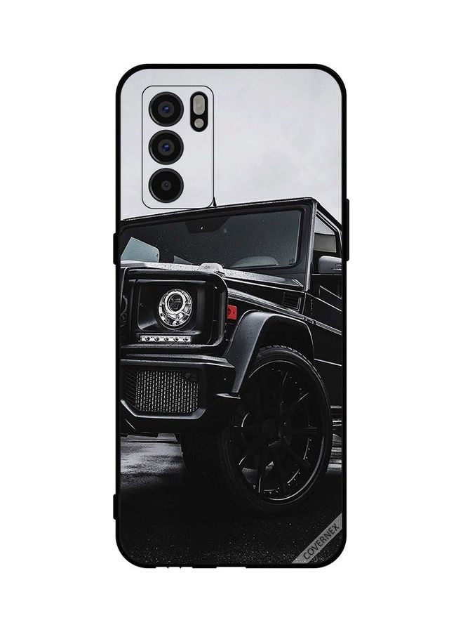 كوفرنيكس غطاء حماية واق لهاتف أوبو طراز رينو 6 5G أسود/ رمادي - Image 1