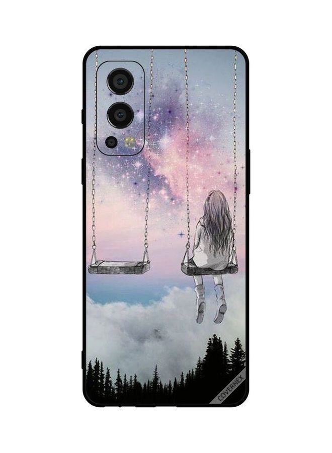 Covernex Protective Case Cover For OnePlus Nord 2 5G Alone Sad Girl - Image 1
