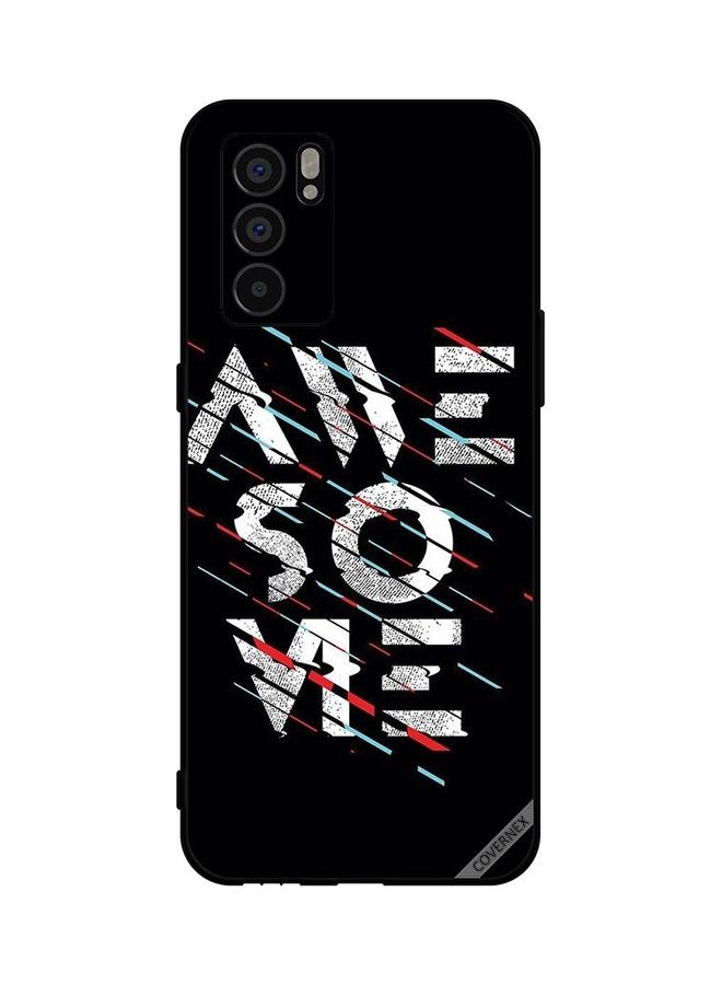 Covernex Oppo Reno 6 Protective Case Cover Printed Featuring 5G Awesome DESIGN_0013 - Image 1