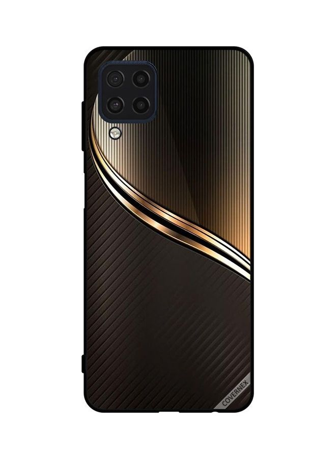 كوفرنيكس غطاء حماية واقي لهاتف سامسونج جالاكسي M32 4G تصميم معدني بلونٍ ذهبي داكن - Image 1