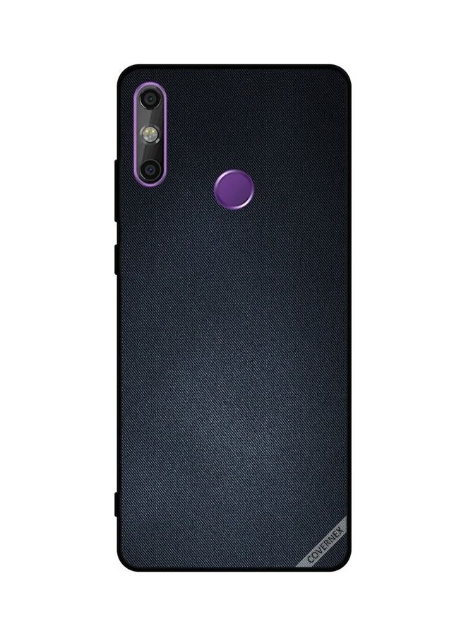 كوفرنيكس غطاء حماية واق بتصميم على شكل جينز لهاتف هواوي إنجوي 20E أسود/ رمادي - Image 1