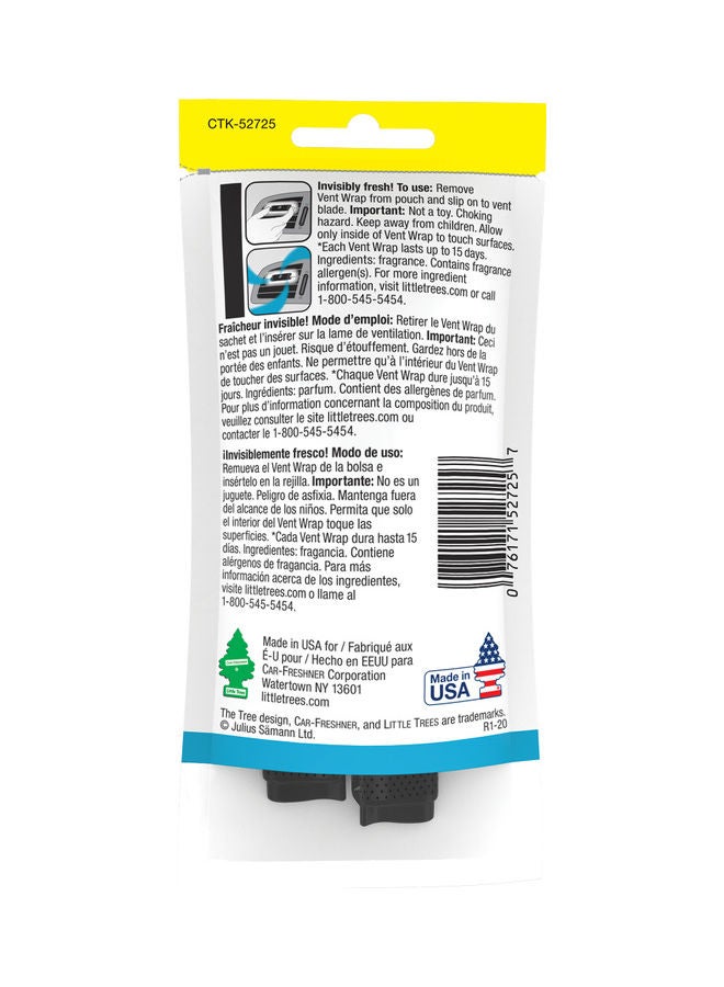 LITTLE TREES - Vent Wrap Caribbean Colada Car Air Freshener - Image 1