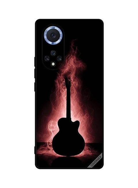 Protective Case Cover For Huawei Nova 9 Pro Guitar Reflection In Dark Multicolour