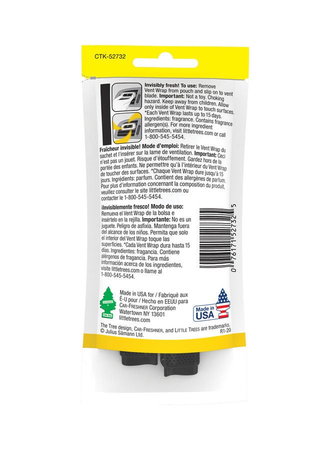 LITTLE TREES - Vent Wrap Vanilla Car Air Freshener - Image 1