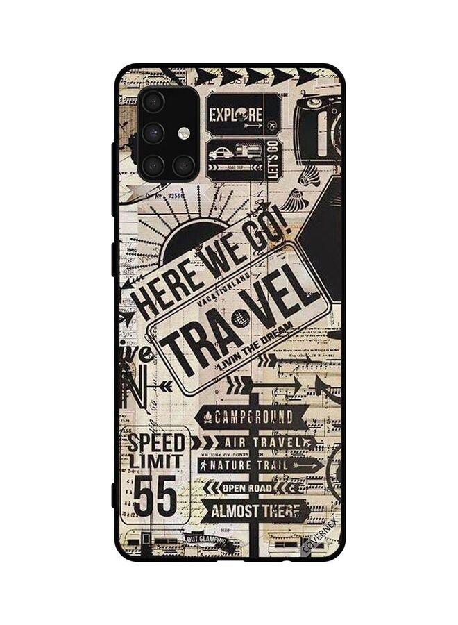 Covernex Protective Case Cover For Samsung Galaxy A71 4G Here We Go Travel - Image 1