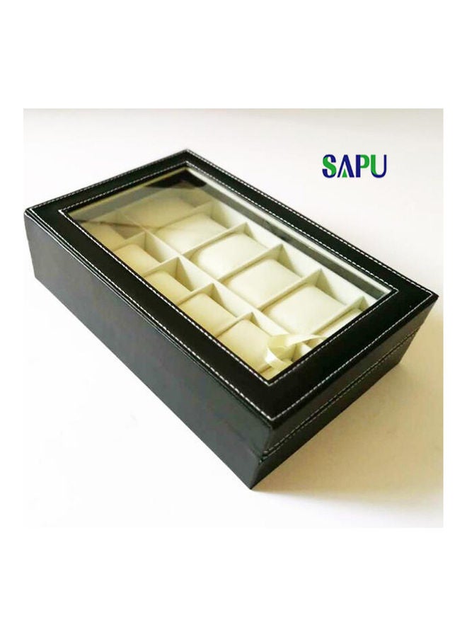 SAPU - 12-Grid Watch Storage Box - Image 1