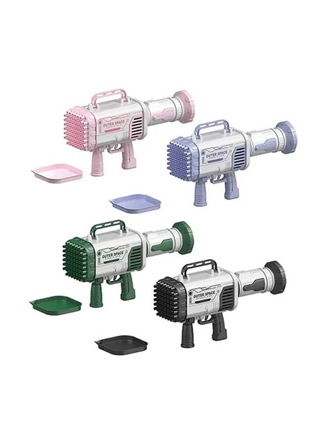 WANNA BUBBLES Mega Bubble Blaster Gun 60 Nozzles Rechargeable - Assorted 2x 50ml - Image 3