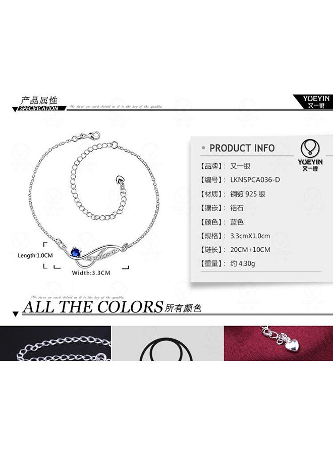 Foot Jewellery Chain Anklet  Lknspca036D