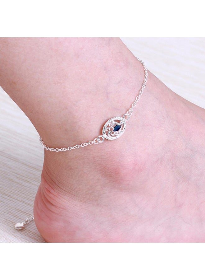 سكمي أساور كاحل جميلة مرصعة بالألماس للنساء Spa006B - Image 5