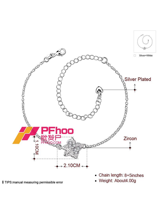 سكمي Foot Jewellery Chain Anklet  Spa012C  - Image 2