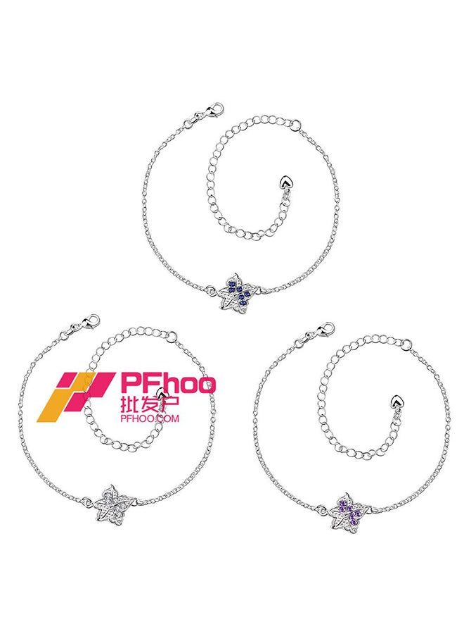سكمي Foot Jewellery Chain Anklet  Spa012C  - Image 3