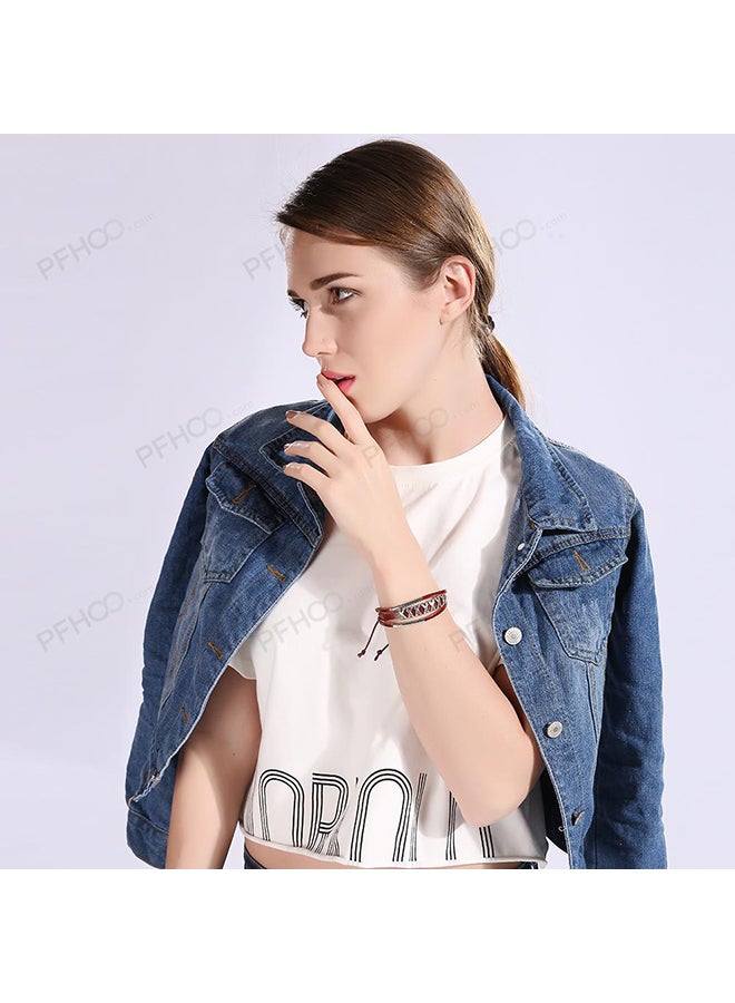 SKMEI - Fashion Braided Bracelet Bangle Jewellery Fsh186 - Image 1