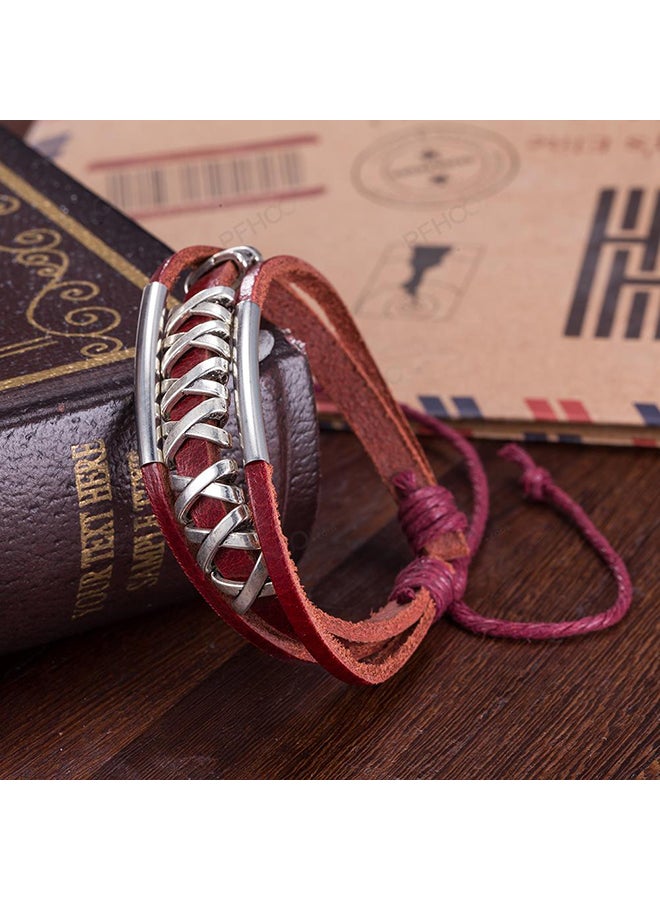 SKMEI - Fashion Braided Bracelet Bangle Jewellery Fsh186 - Image 1