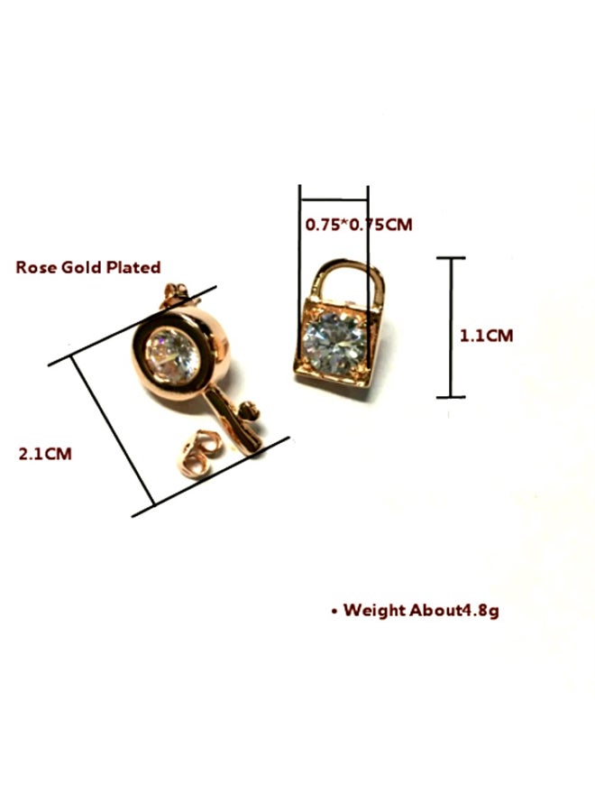 سكمي أقراط نسائية عصرية Ake038 - Image 4