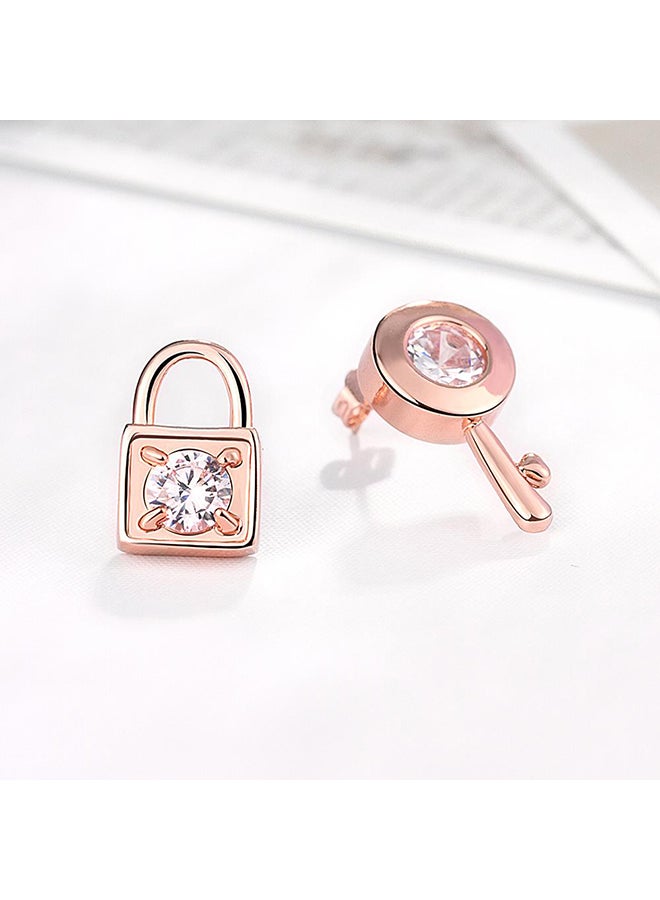 سكمي أقراط نسائية عصرية Ake038 - Image 3