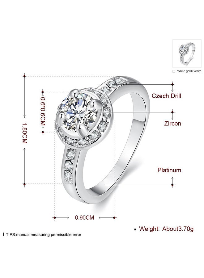 SKMEI - Fashionable Latest Shinny Simple Ring Akr021A6 - Image 1