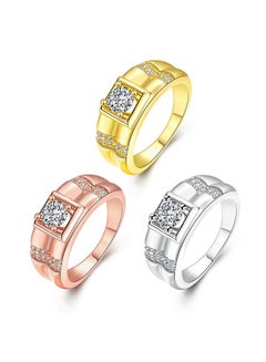 Fashionable Latest Shinny Simple Ring Kzcr129B10