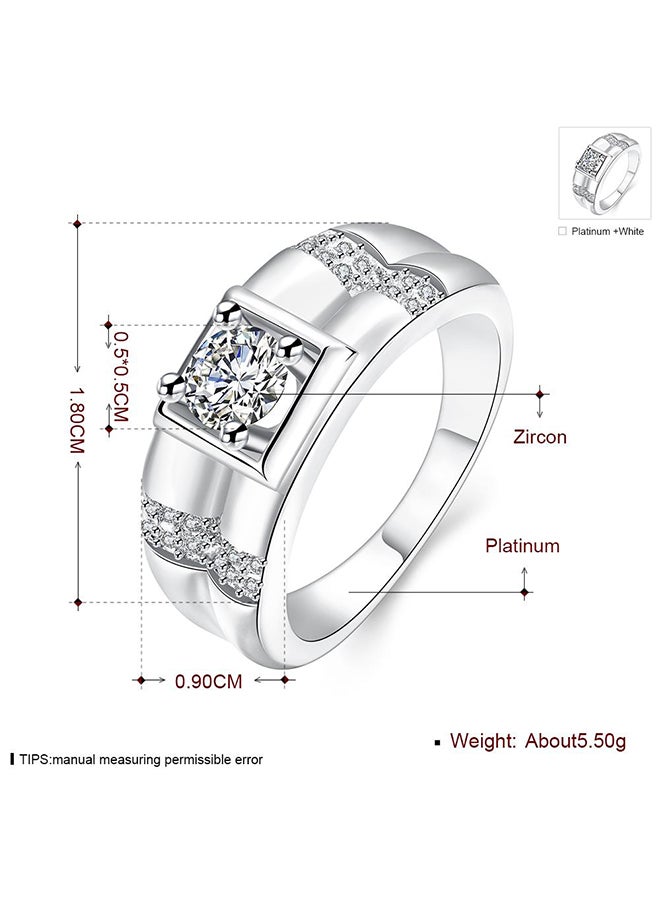SKMEI - Fashionable Latest Shinny Simple Ring Kzcr129B10 - Image 1