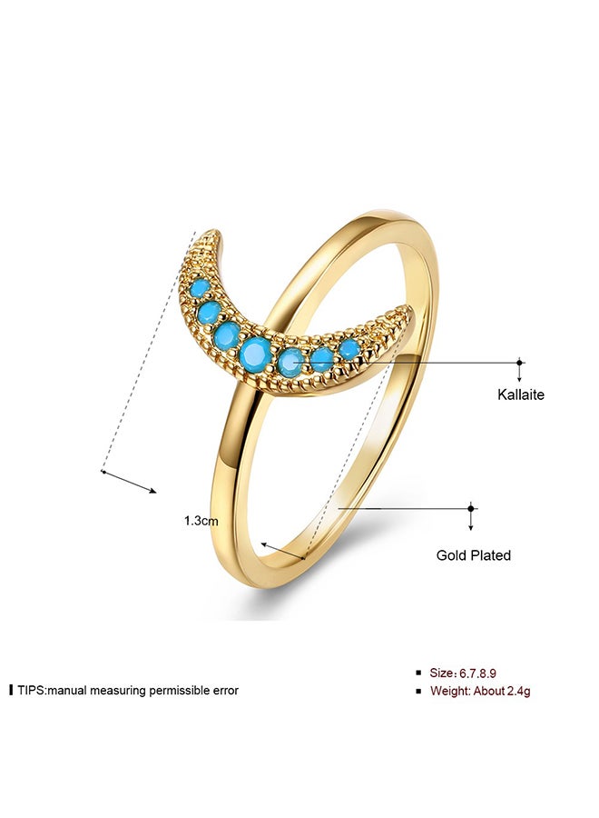 SKMEI - Fashionable Latest Shinny Simple Ring Gemr016D6 - Image 1