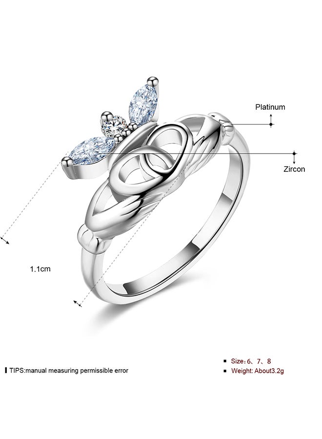 SKMEI - Fashionable Latest Shinny Simple Ring Kzcr443A6 - Image 1