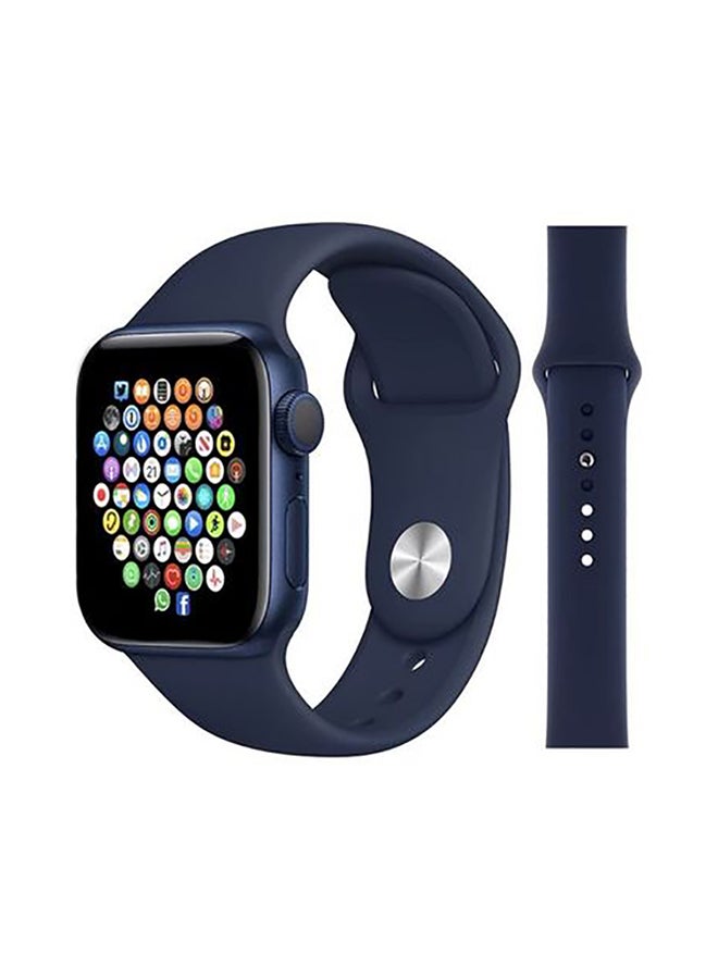 Black Tiger Smartwatch Hw22 Pro Max With Health Fitness Tracker And Earbuds Blue - Image 2